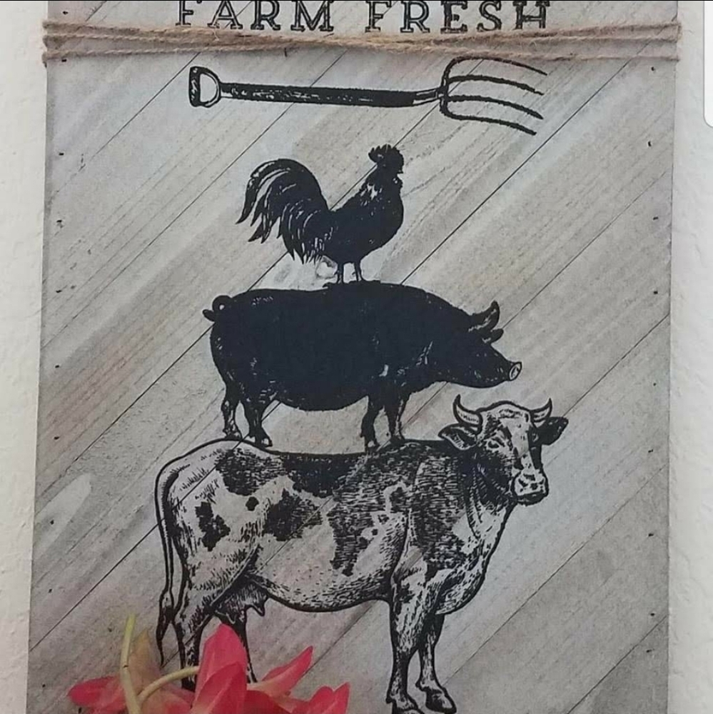 Wood Wall Sign